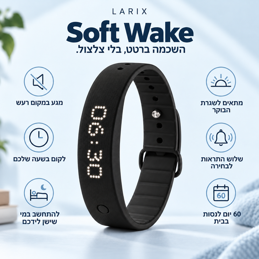 ™Soft Wake - צמיד להשכמה שקטה