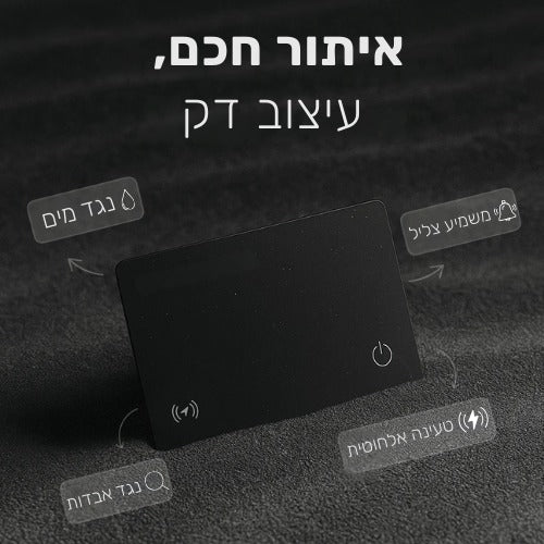 לדעת שהארנק איתך לפני שמאוחר מדי