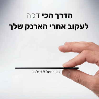 לדעת שהארנק איתך לפני שמאוחר מדי